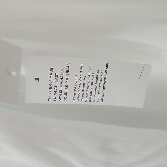 BP. Pointelle Rib Wrap Top - White Brilliant, Size S, NWT - Picture 5 of 5